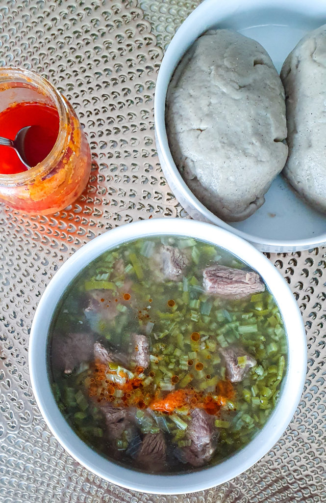 sauce gombo au boeuf