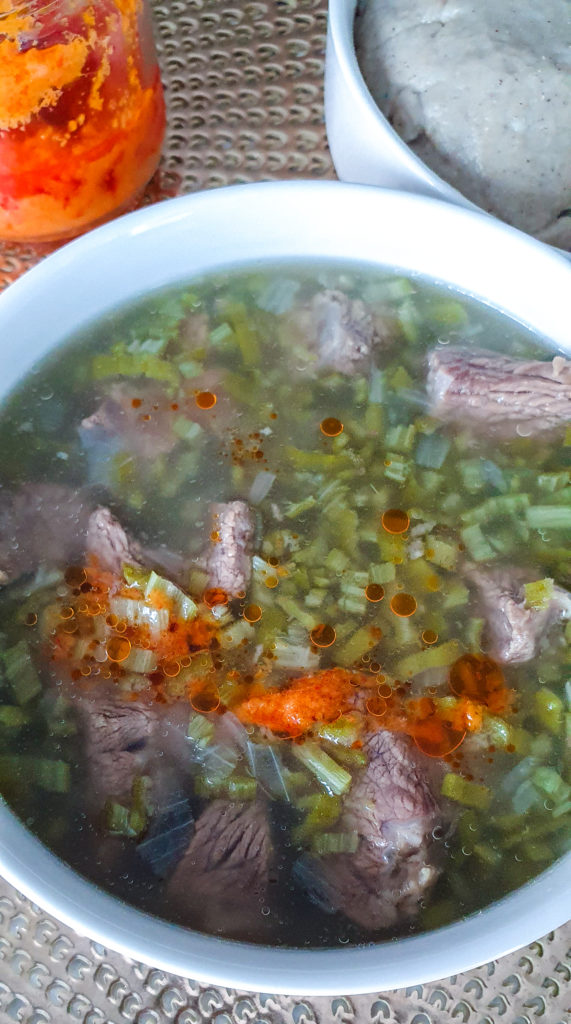 sauce gombo au boeuf