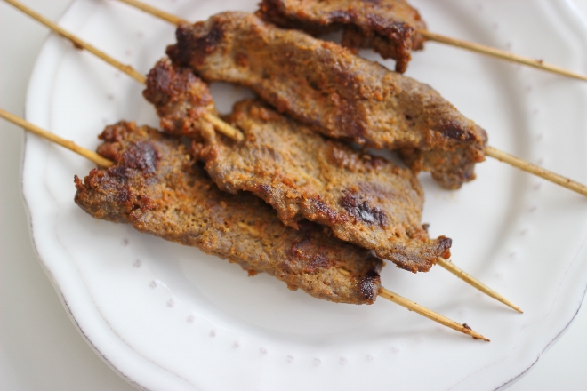 Brochettes de Boeufs Soya