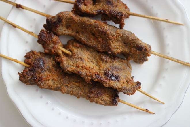 Brochettes de Boeufs Soya