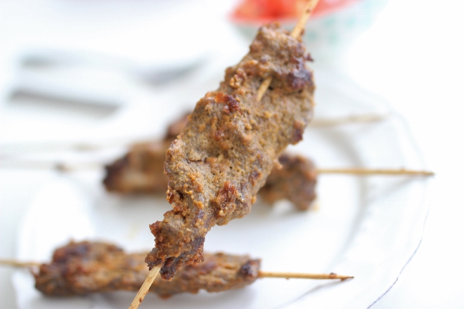 Brochettes de Boeufs Soya