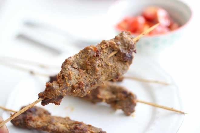 Brochettes de Boeufs Soya