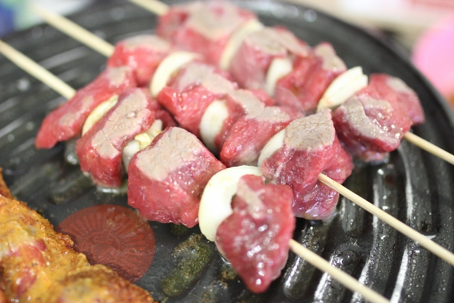 Brochettes de Boeufs Soya