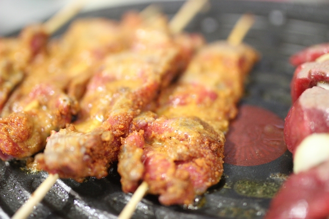 Brochettes de Boeufs Soya