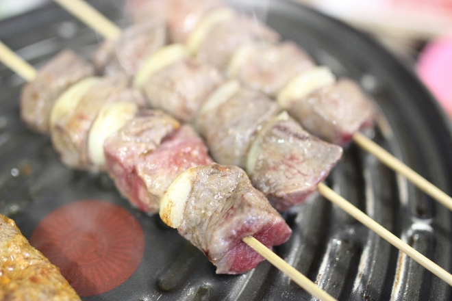 Brochettes de Boeufs Soya
