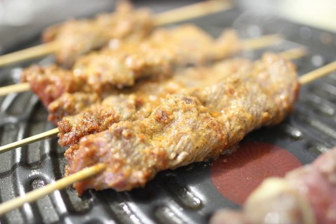 Brochettes de Boeufs Soya
