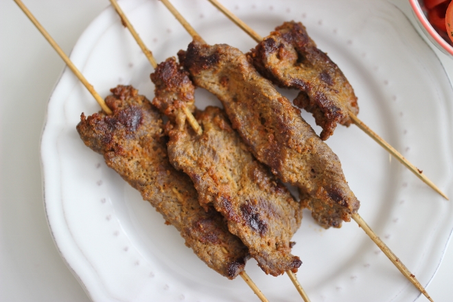 Brochettes de Boeufs Soya