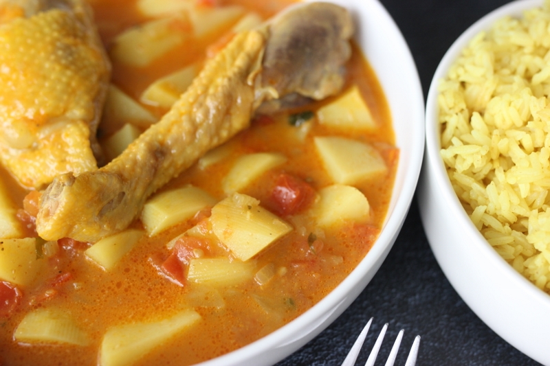 poulet au curry