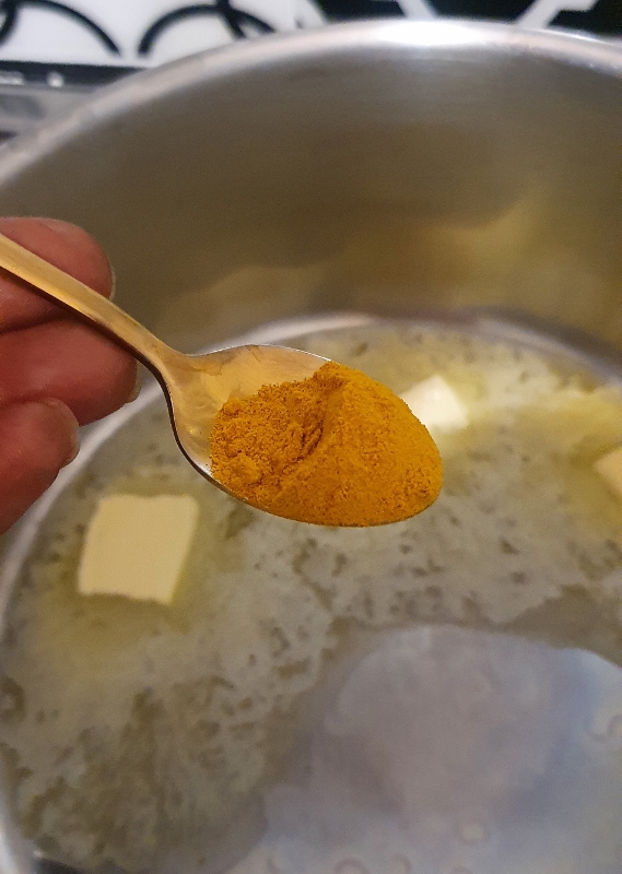 poulet au curry 