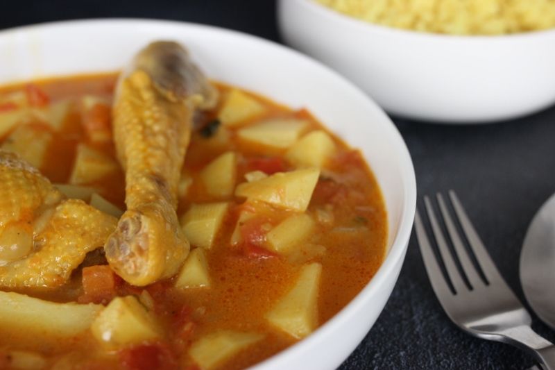 poulet au curry