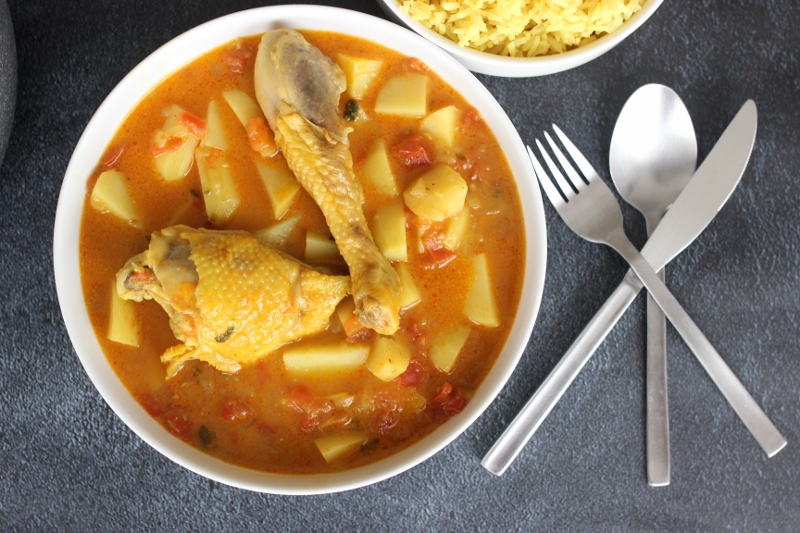 poulet au curry