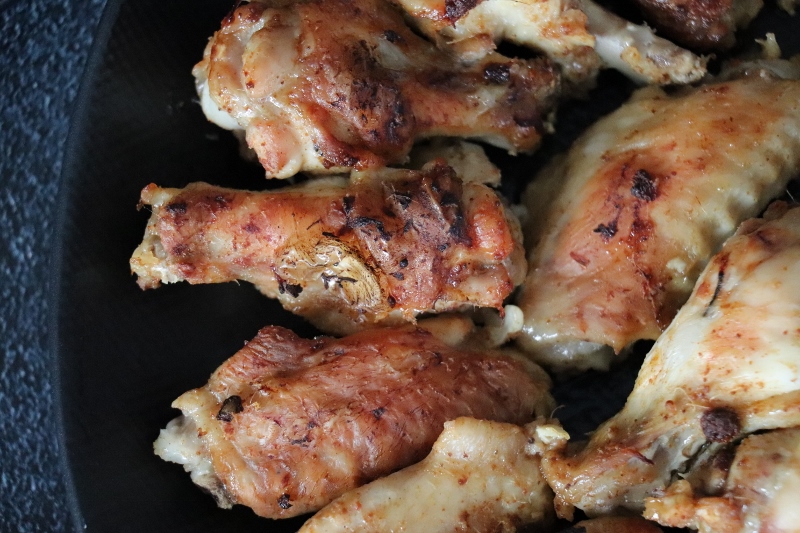 ailes de poulet ail et gingembre