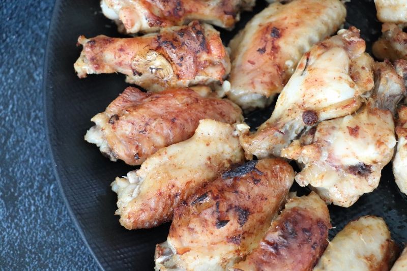 ailes de poulet ail et gingembre