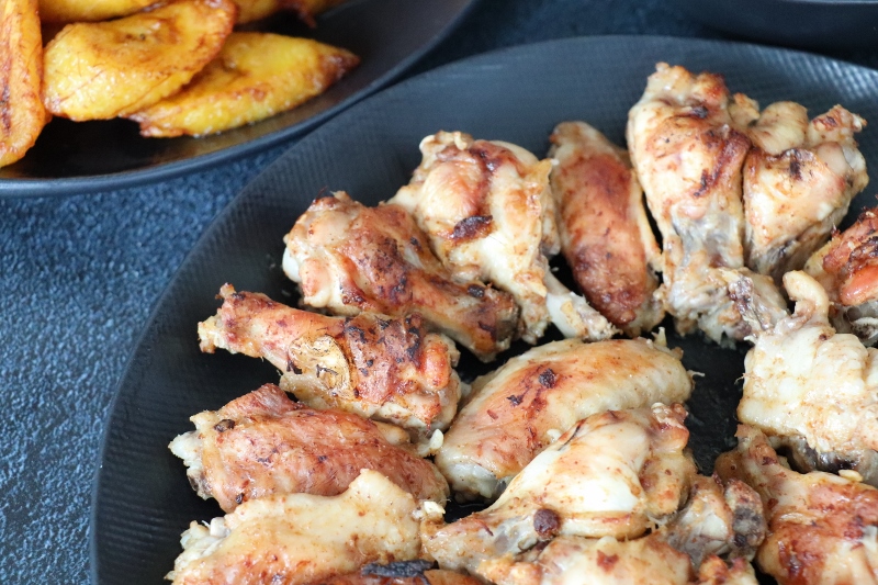 ailes de poulet ail et gingembre