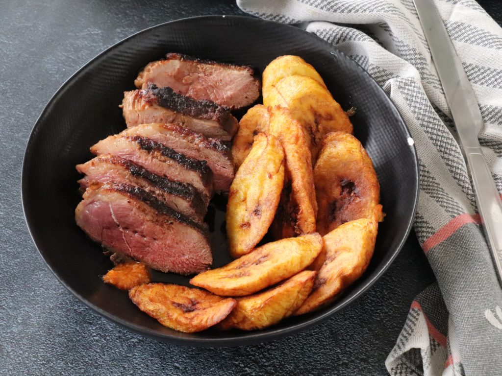 magret de canard ail et gingembre