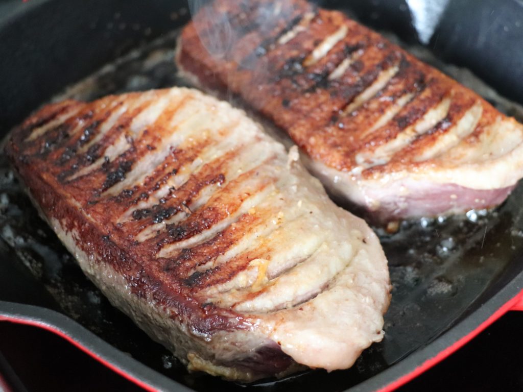 magret de canard ail et gingembre