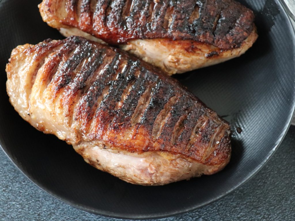 magret de canard ail et gingembre