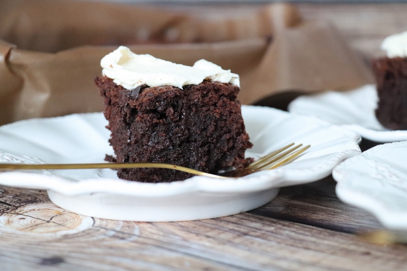 brownie chocolat et mascarpone