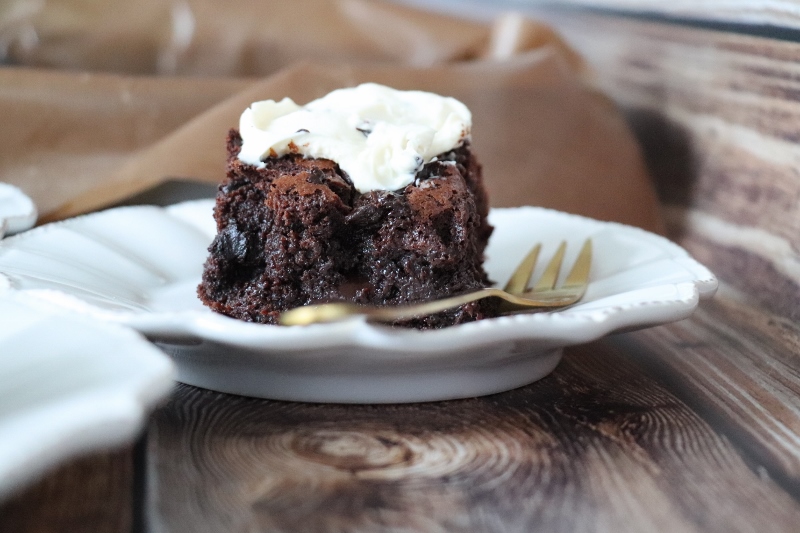 brownie chocolat et mascarpone