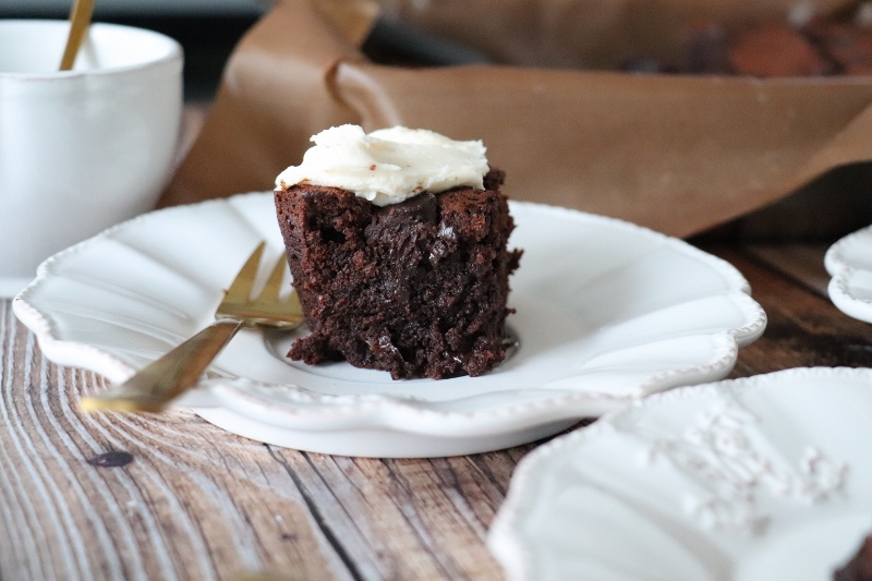 brownie chocolat et mascarpone