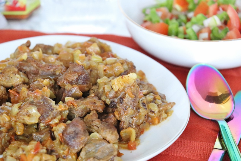 ibs sauté de bœuf éthiopien