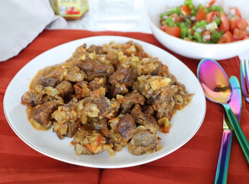 tibs sauté de bœuf éthiopien (