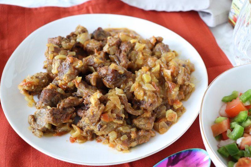 tibs sauté de bœuf éthiopien 