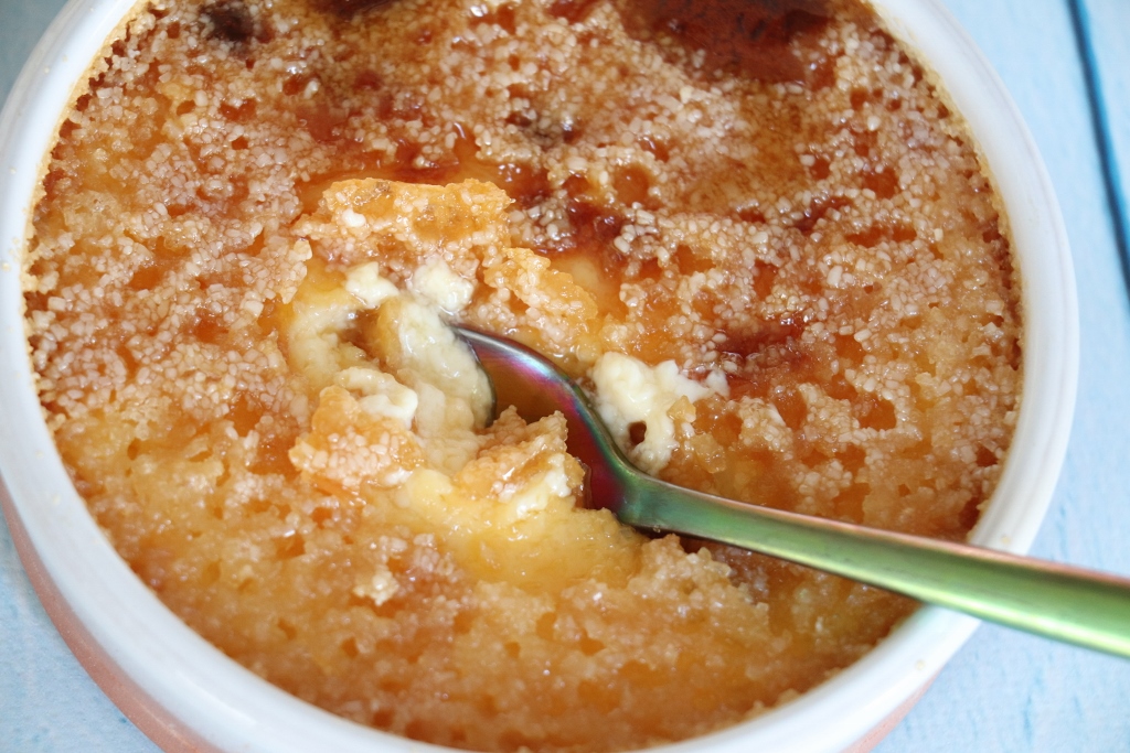 crème brulée à la vanille