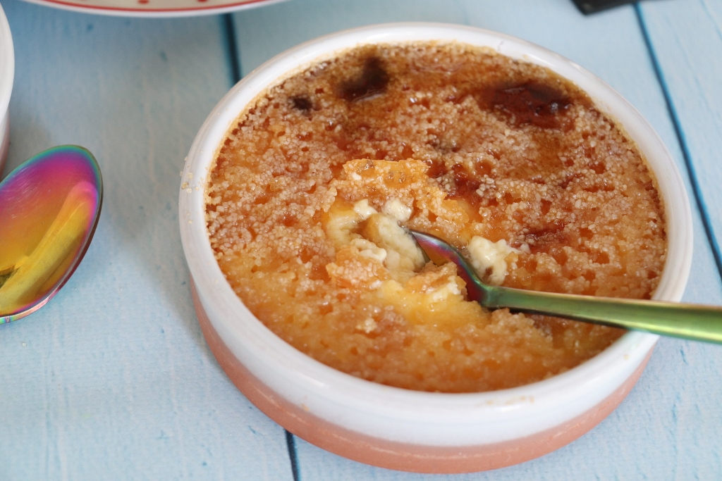 crème brulée à la vanille
