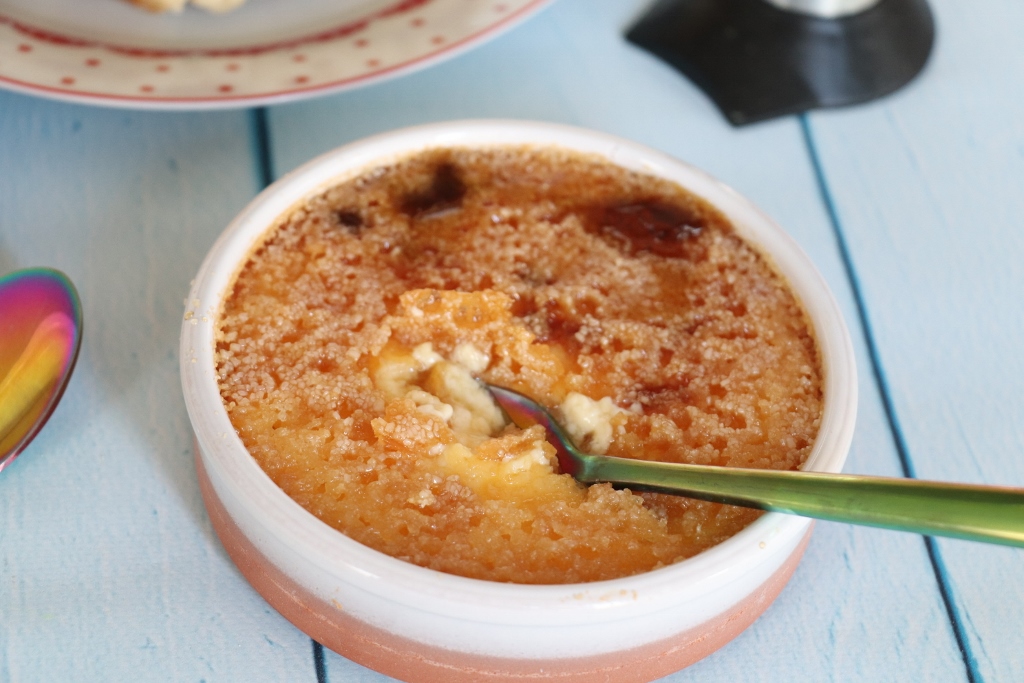 crème brulée à la vanille