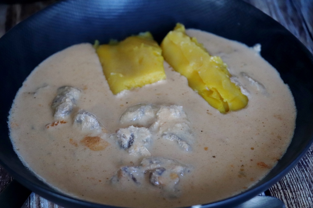 sauce blanche (arachides) 