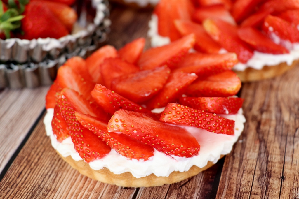 tartelettes aux fraises et mascarpone