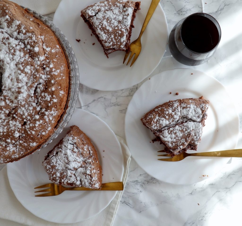 chocolate angel food cake