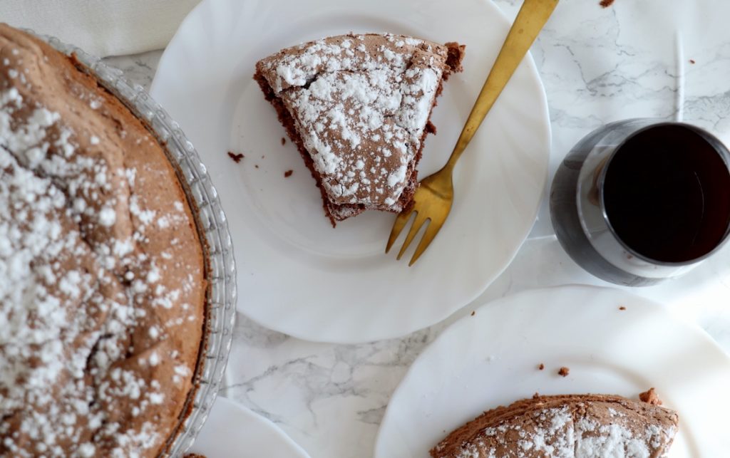 chocolate angel food cake