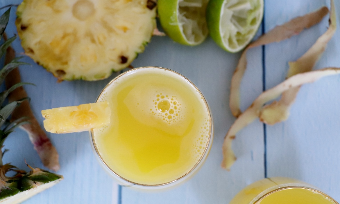 Jus de gingembre à l'ananas recette sénégalaise