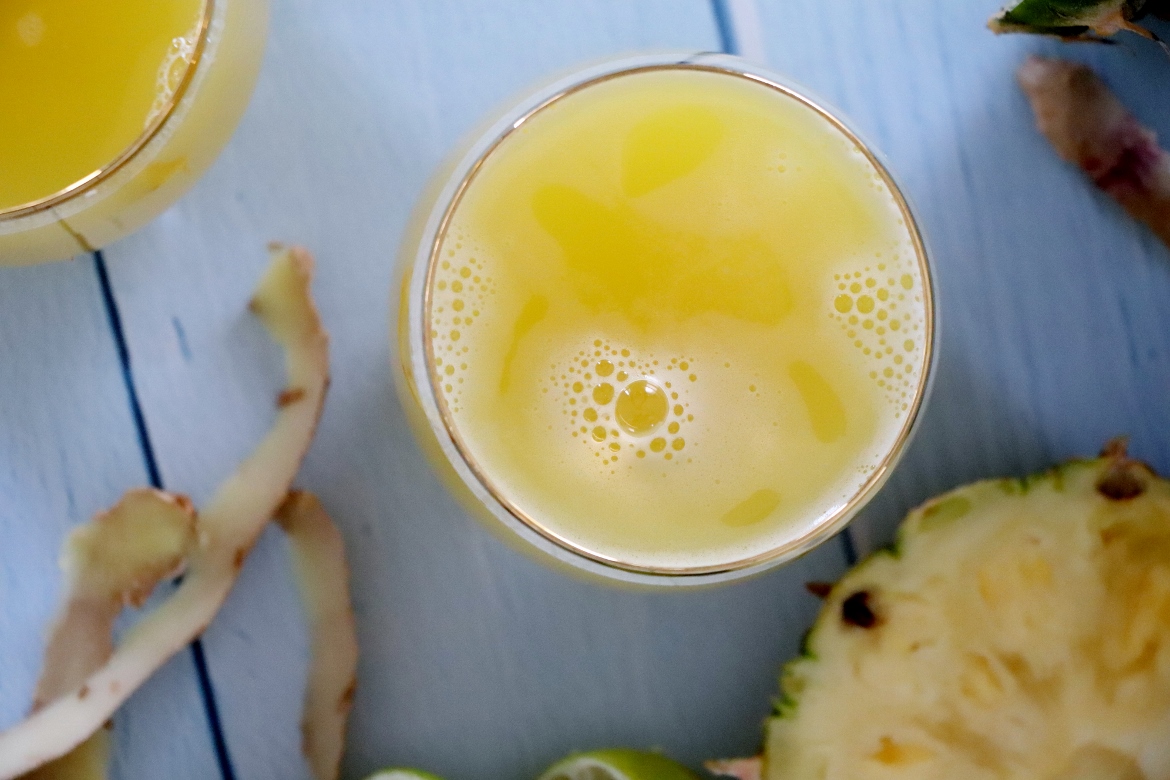 Jus de gingembre à l'ananas recette sénégalaise