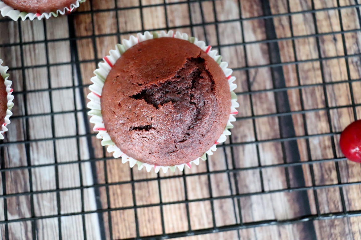 cupcake au chocolat velour