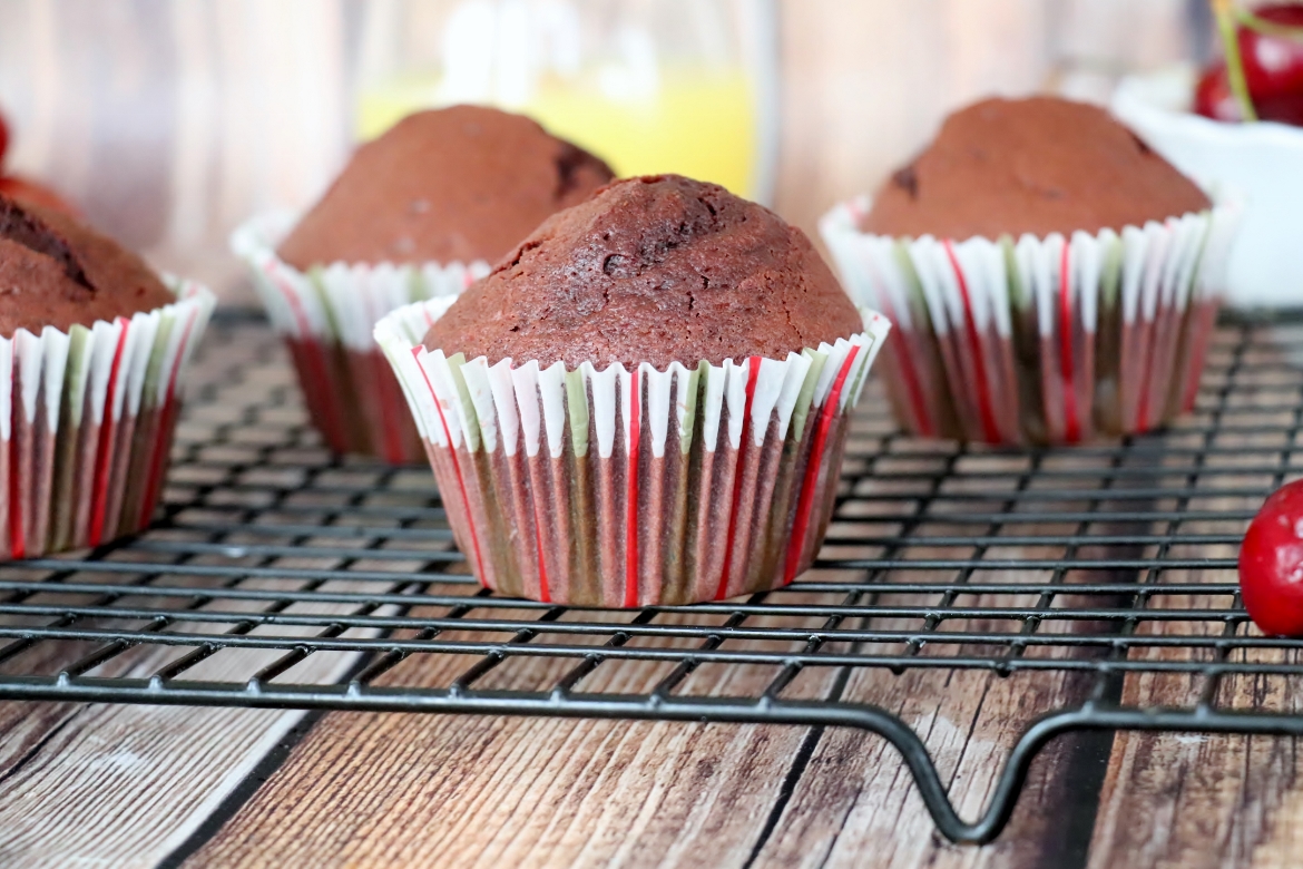 cupcake au chocolat velour