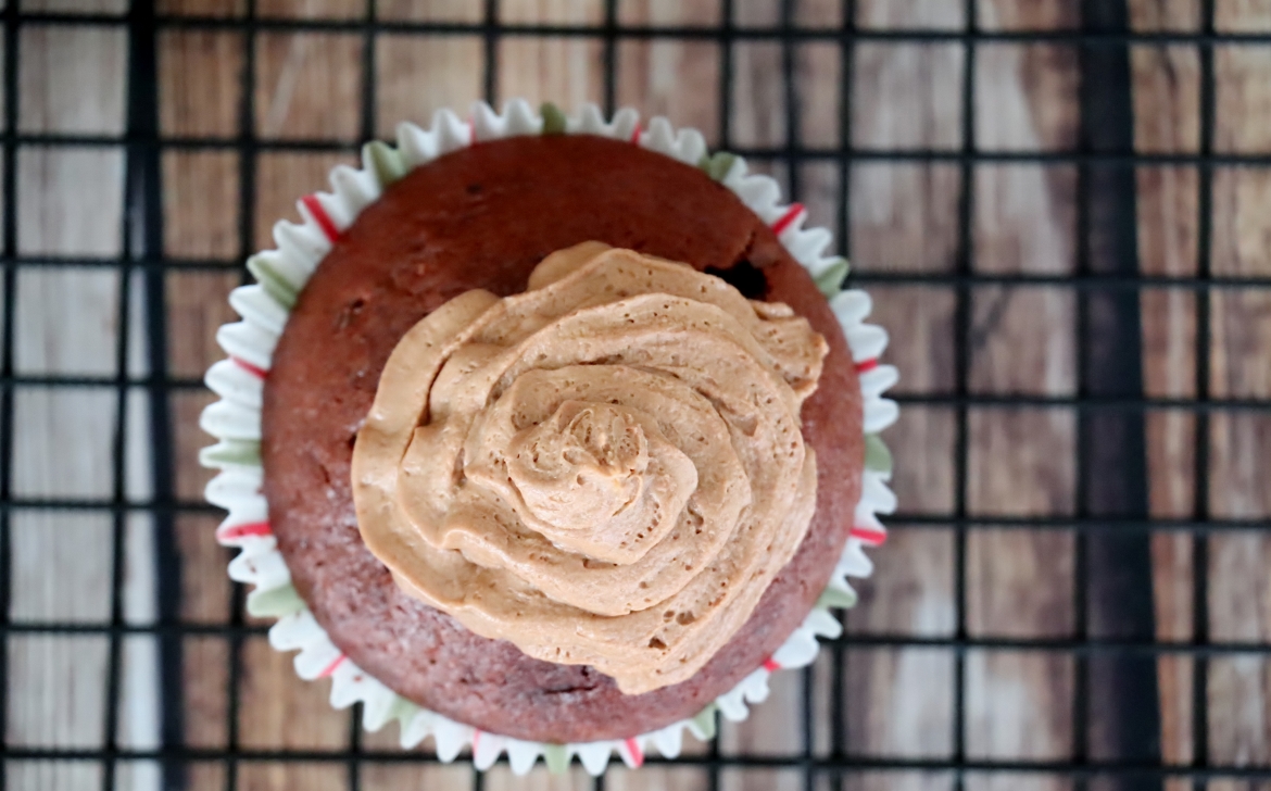 cupcake au chocolat velours