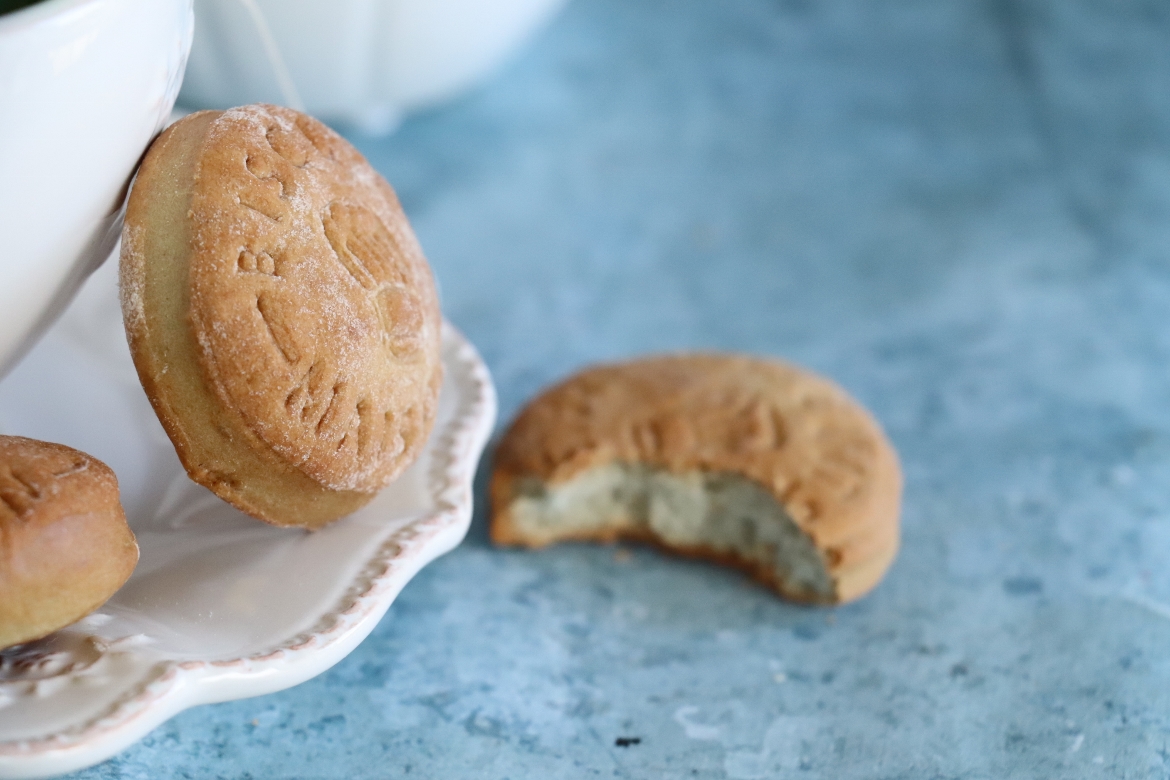 sablés à la vanille et bissap