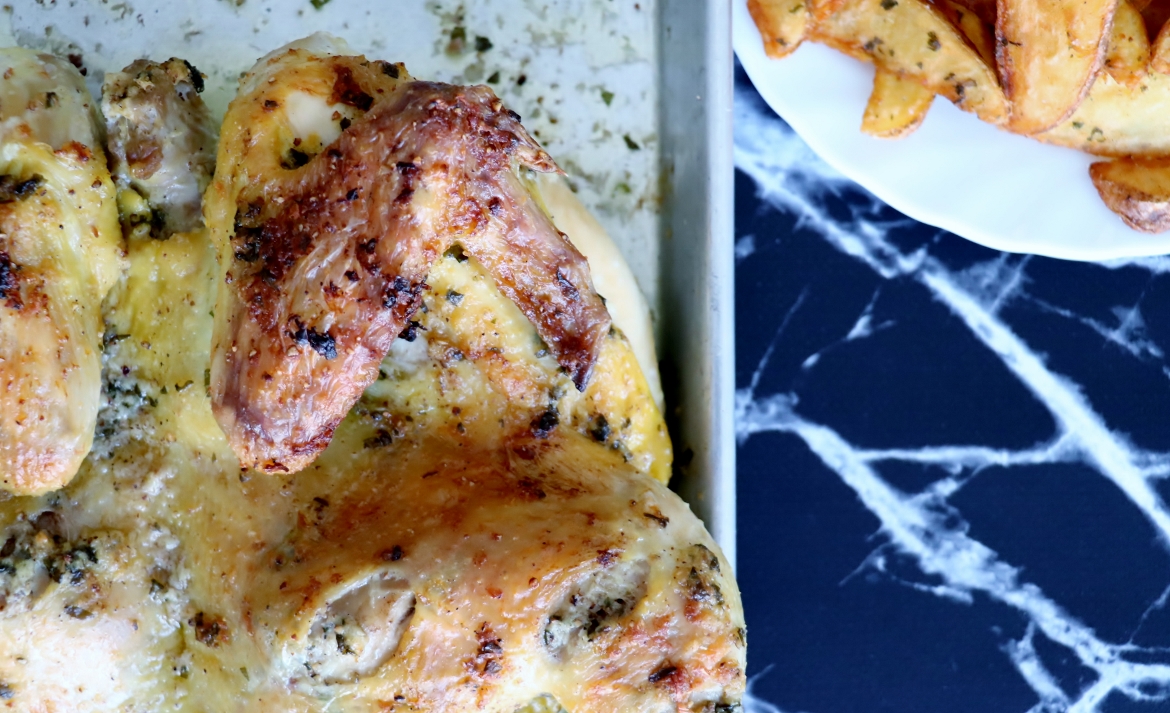 Poulet Rôti au gingembre et poivre blanc de Penja 