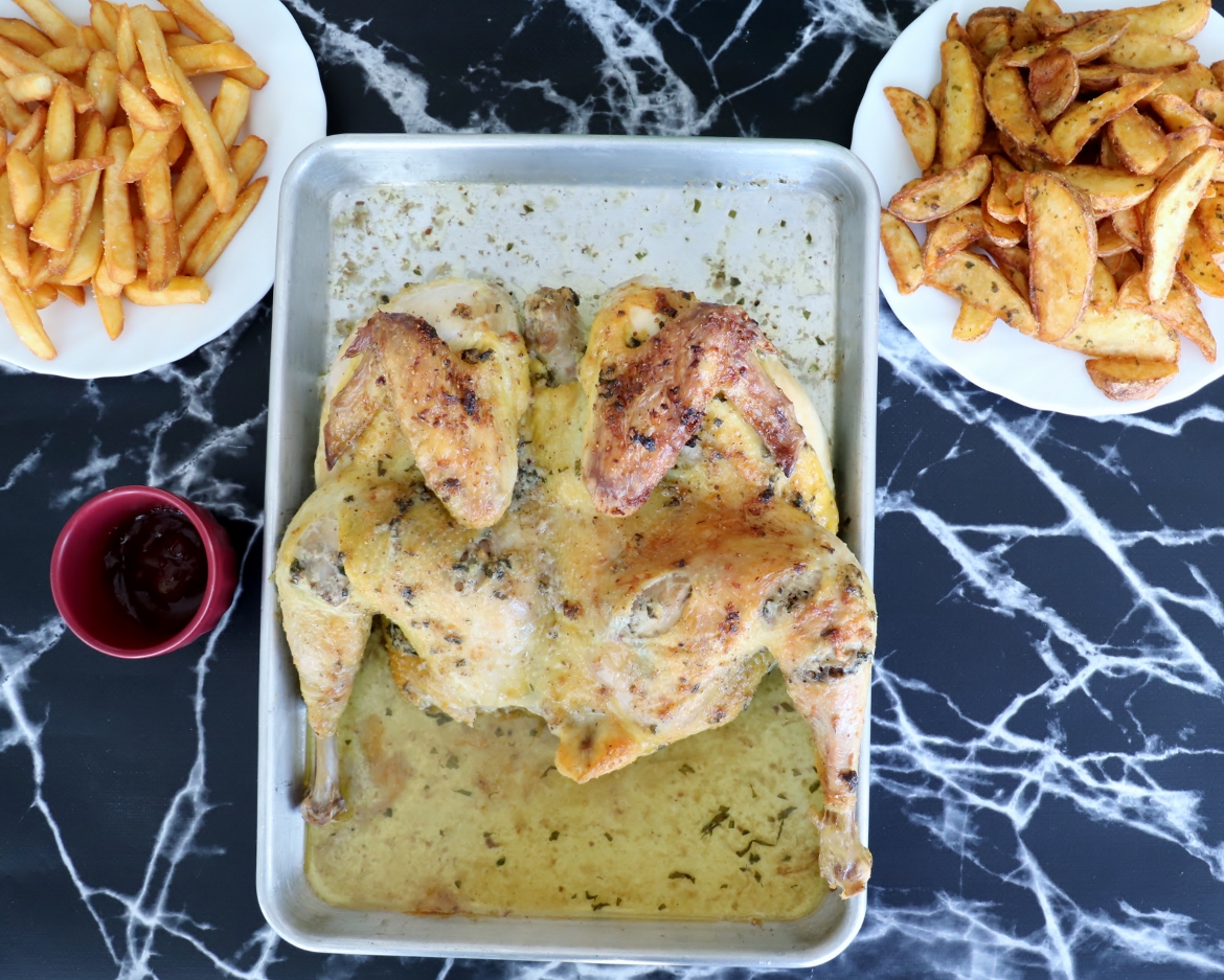 Poulet Rôti au gingembre et poivre blanc de Penja 