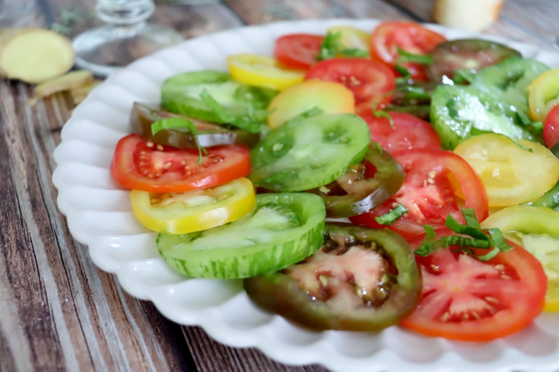 tomates en salade
