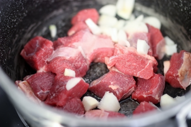 cuisson de la viande