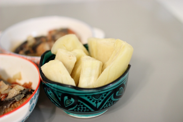 manioc bouilli 