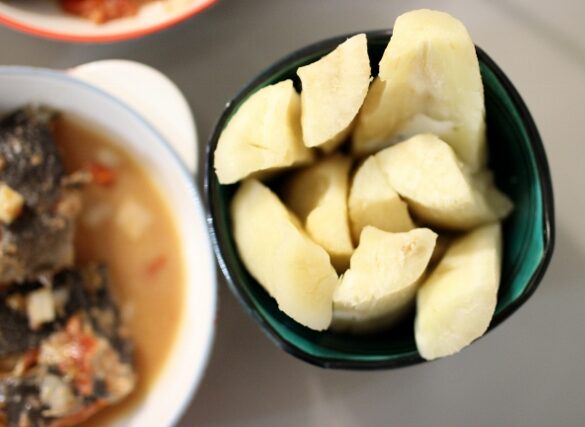 manioc bouilli manioc bouilli