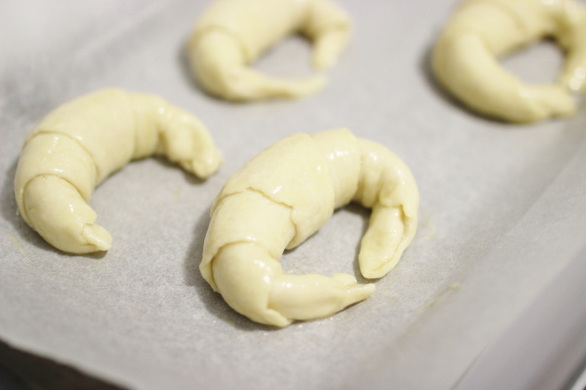 croissants au beurre maison