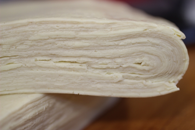 pâte levée feuilletée