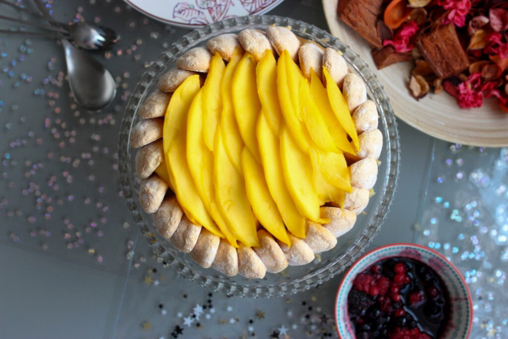Charlotte à la mangue