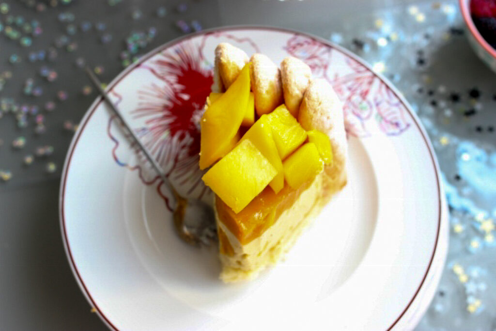 Charlotte à la mangue